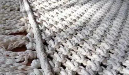 家居DIY 美到爆的手工編織地毯，不學(xué)后悔！