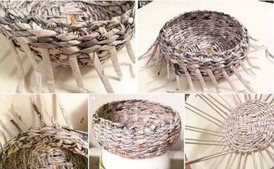 廢舊報(bào)紙巧變身，創(chuàng)意DIY點(diǎn)亮生活 從縫紉日用品到實(shí)用家居，附詳細(xì)教程